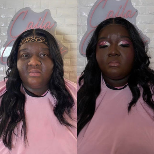 FULL GLAM MAKEUP APPLICATION