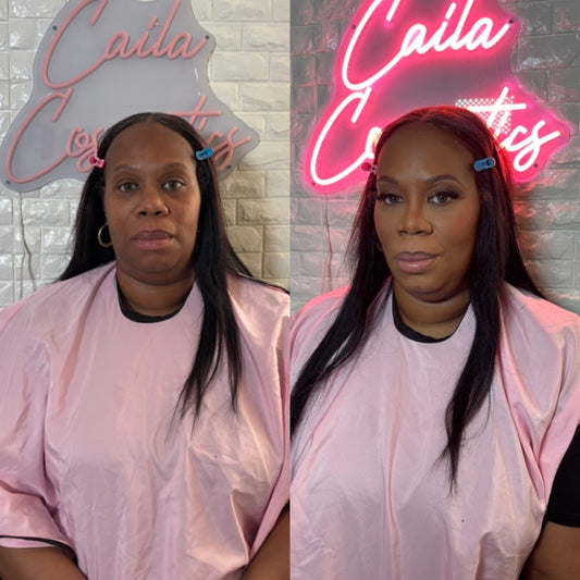 SOFT GLAM MAKEUP APPLICATION